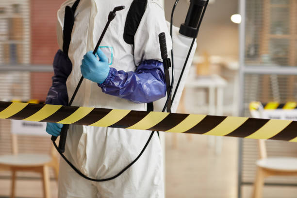 Professional Infectious Disease Decontamination technician working in Wakefield, MI